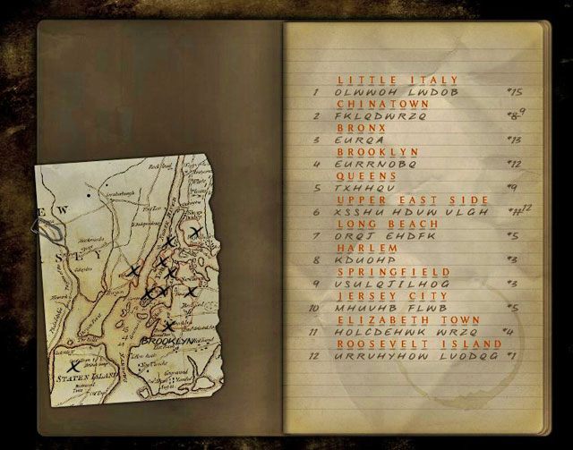 1 - Rozszyfrowanie kodu - Face Noir: The Cat with the Jade Eyes - poradnik do gry