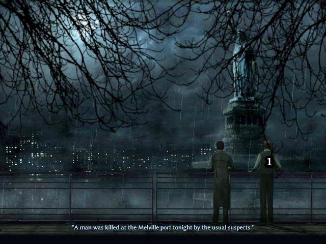 Na wyspie idź w prawo i porozmawiaj z Malone [1] - Wyspa Ellis - Face Noir: The Cat with the Jade Eyes - poradnik do gry