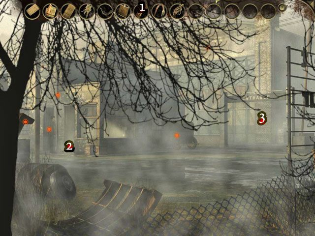 Gdy odzyskasz kontrolę i pistolet, użyj liny [1] na Oscarze [2] - Lotnisko MacArthura - Face Noir: The Cat with the Jade Eyes - poradnik do gry