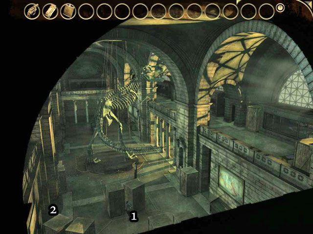 Oscar będzie co jakiś czas odwracał się w prawo i w lewo - Przeznaczenie - Face Noir: The Cat with the Jade Eyes - poradnik do gry