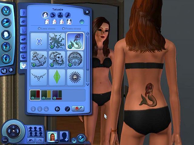 Tatuaż z syrenką - Nowe akcesoria, pragnienia życiowe i cechy | Simowie | The Sims 3 Rajska wyspa - The Sims 3: Rajska wyspa - poradnik do gry