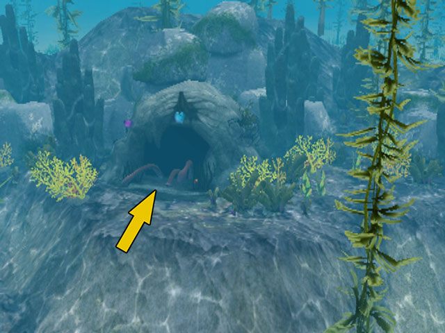 W Perłowej Głębinie z punktu, gdzie się zanurzasz, popłyń tak, żeby schody zostawić po lewej - Skrzynie i jaskinie | Plaża i ocean | The Sims 3 Rajska wyspa - The Sims 3: Rajska wyspa - poradnik do gry