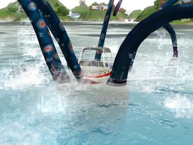 Atak Krakena - Syreny i inne stworzenia morskie | Plaża i ocean | The Sims 3 Rajska wyspa - The Sims 3: Rajska wyspa - poradnik do gry