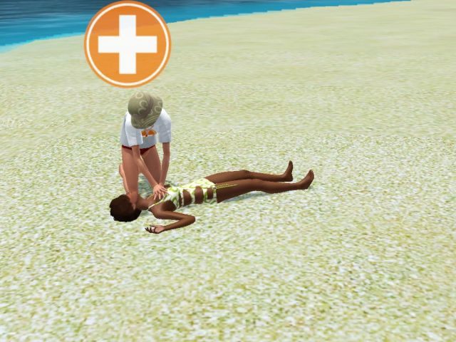 Ratownik w akcji - Kariery - nurek i ratownik | Simowie | The Sims 3 Rajska wyspa - The Sims 3: Rajska wyspa - poradnik do gry