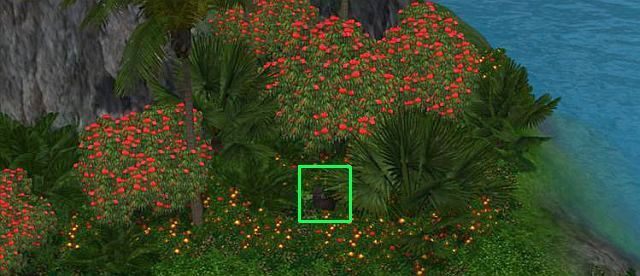 Systematyczne sprawdzanie tych miejsc (muszle i butelki co jakiś czas pojawiają się ponownie) w końcu poskutkuje, ale warto uzbroić się w cierpliwość - Jaskinia Łupieżców i Wyspa Kryształka | Odkrywanie wysp | The Sims Rajska wyspa - The Sims 3: Rajska wyspa - poradnik do gry