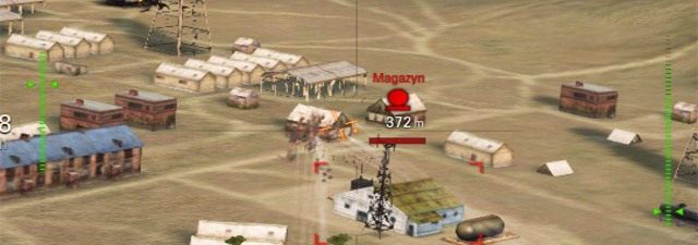 Cele naziemne - zniszczenie zwiększa przewagę w dominacji nad wrogiem - Przeciwnicy i cele naziemne | Podstawy rozgrywki w World of Warplanes - World of Warplanes - poradnik dla początkujących