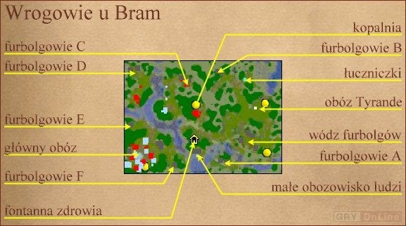 - Oplątaj kopalnię złota, zbuduj Prastarego Drzewca Wojny oraz Księżycową Studnię i wyszkol pięć łuczniczek - Rozdział I: Wrogowie u Bram | Kampania Nocnych Elfów | Warcraft III - Warcraft III: Reign of Chaos - poradnik do gry