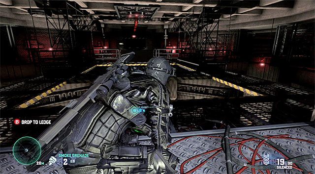 Górne balkoniki - Uzyskanie dostępu do systemów obronnych bunkra | Misja 12 - Obiekt F - Tom Clancys Splinter Cell: Blacklist - poradnik do gry