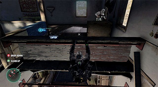 Nowy balkonik - Dotarcie do miejsca pobytu kupca | Misja 2 - Forteca partyzantów - Tom Clancys Splinter Cell: Blacklist - poradnik do gry