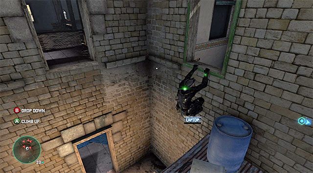 Ostatnia okiennica - Dotarcie do miejsca pobytu kupca | Misja 2 - Forteca partyzantów - Tom Clancys Splinter Cell: Blacklist - poradnik do gry