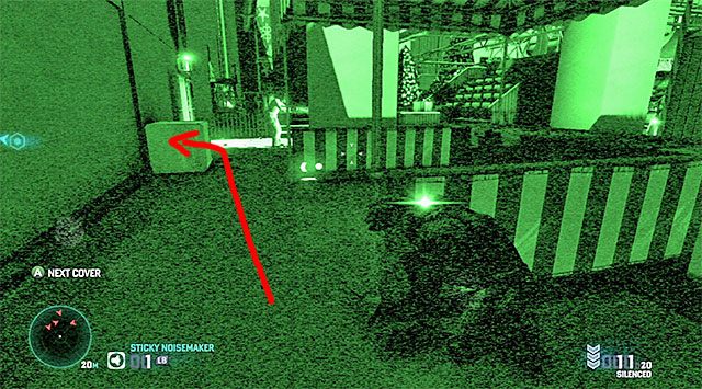 Nie śpiesz się z dotarciem do wyjścia, bo jest ono bardzo dobre pilnowane - Zinfiltrowanie hali festiwalowej | Misja 3 - Amerykańska konsumpcja - Tom Clancys Splinter Cell: Blacklist - poradnik do gry