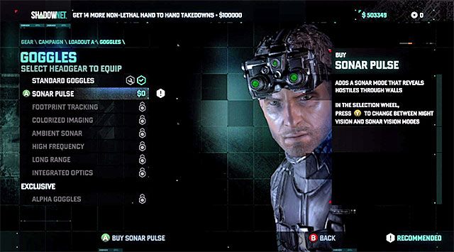 Odbiór gogli sonarowych - Zakręcenie zaworu odpływu | Misja 3 - Amerykańska konsumpcja - Tom Clancys Splinter Cell: Blacklist - poradnik do gry
