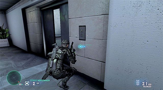 Winda - Dotarcie do windy | Misja 6 - HQ wydziału specjalnego | Splinter Cell Blacklist - Tom Clancys Splinter Cell: Blacklist - poradnik do gry