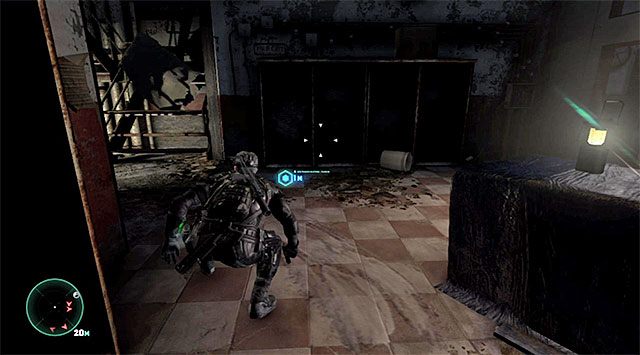 Wyjście z głównego obszaru młynu - Zbadanie głównego obszaru młynu zbożowego | Misja 5 - Opuszczony młyn - Tom Clancys Splinter Cell: Blacklist - poradnik do gry