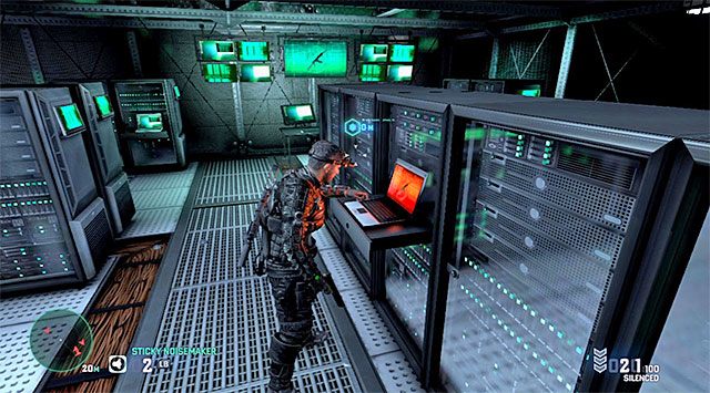 Terminal skarbca - Uzyskanie dostępu do skarbca | Misja 6 - HQ wydziału specjalnego - Tom Clancys Splinter Cell: Blacklist - poradnik do gry