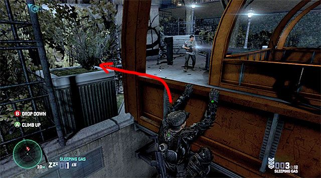 Lewy mostek - Dotarcie do strefy ewakuacji | Misja 6 - HQ wydziału specjalnego - Tom Clancys Splinter Cell: Blacklist - poradnik do gry