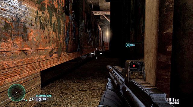 Pierwsze boczne przejście - Rozbrojenie drugiej bomby | Misja 7 - Transport | Splinter Cell Blacklist - Tom Clancys Splinter Cell: Blacklist - poradnik do gry