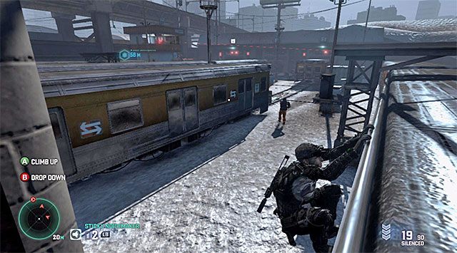 Oczekiwanie na odejście opancerzonego przeciwnika - Rozbrojenie trzeciej bomby | Misja 7 - Transport | Splinter Cell Blacklist - Tom Clancys Splinter Cell: Blacklist - poradnik do gry