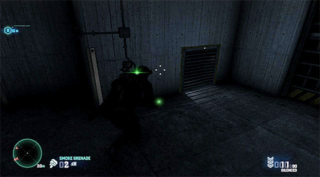 Wejście do tunelu wentylacyjnego - Dokonanie sabotażu systemów obronnych bunkra | Misja 12 - Obiekt F - Tom Clancys Splinter Cell: Blacklist - poradnik do gry