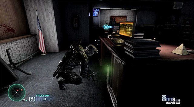 Terminal C - Dokonanie sabotażu systemów obronnych bunkra | Misja 12 - Obiekt F - Tom Clancys Splinter Cell: Blacklist - poradnik do gry