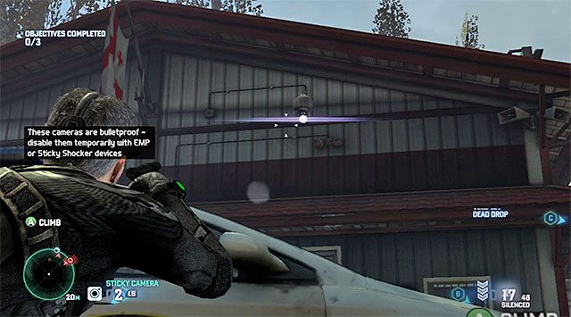 Obudowana kamera ochrony - Misja 2 - Przejście graniczne | Dodatkowe misje - Grim | Splinter Cell Blacklist - Tom Clancys Splinter Cell: Blacklist - poradnik do gry