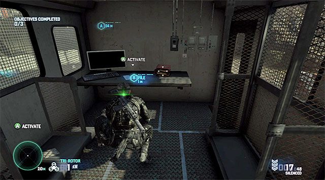 Komputer z drugim dokumentem - Misja 2 - Przejście graniczne | Dodatkowe misje - Grim | Splinter Cell Blacklist - Tom Clancys Splinter Cell: Blacklist - poradnik do gry