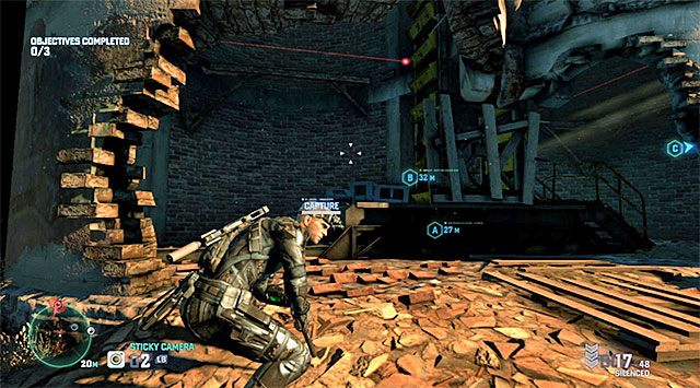 Główne wejście - Misja 3 - Kryjówka hakerów | Dodatkowe misje - Grim | Splinter Cell Blacklist - Tom Clancys Splinter Cell: Blacklist - poradnik do gry