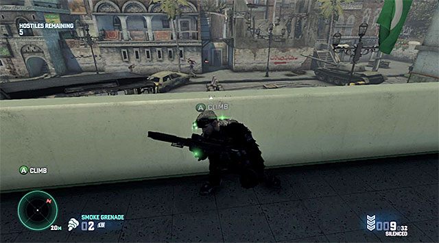 Centralny balkonik - Misja 1 - Ambasada Pakistanu | Dodatkowe misje - Charlie - Tom Clancys Splinter Cell: Blacklist - poradnik do gry