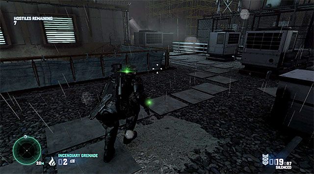 Dach głównego budynku ambasady - Misja 4 - Ambasada Rosji | Dodatkowe misje - Charlie | Splinter Cell Blacklist - Tom Clancys Splinter Cell: Blacklist - poradnik do gry