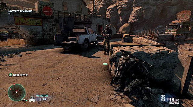 Jeden ze standardowych przeciwników - Misja 1 - Plantacja opium | Dodatkowe misje - Kobin | Splinter Cell Blacklist - Tom Clancys Splinter Cell: Blacklist - poradnik do gry