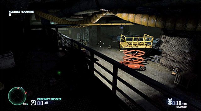 Jeden z początkowych korytarzy kopalni - Misja 3 - Kopalnia diamentów | Dodatkowe misje - Kobin | Splinter Cell Blacklist - Tom Clancys Splinter Cell: Blacklist - poradnik do gry