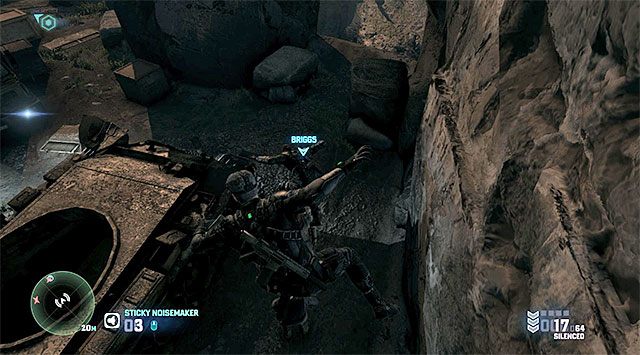 Pierwsza grupa przeciwników - Misja 1 - Kryjówka przemytników | Dodatkowe misje - Briggs - Tom Clancys Splinter Cell: Blacklist - poradnik do gry