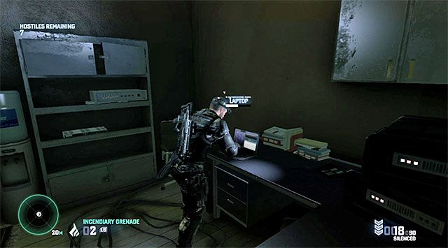 Nie daj się zauważyć kamerze ochrony, bo laptop ulegnie samodestrukcji - Misje Charliego | Laptopy Czarnej Listy (Blacklist Laptops) - Tom Clancys Splinter Cell: Blacklist - poradnik do gry