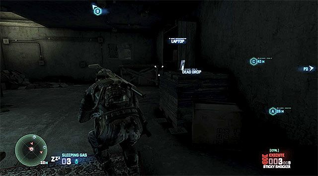 Nie daj się zauważyć wrogom, bo laptop ulegnie wtedy przedwczesnej autodestrukcji - Misje Briggsa | Laptopy Czarnej Listy (Blacklist Laptops) - Tom Clancys Splinter Cell: Blacklist - poradnik do gry