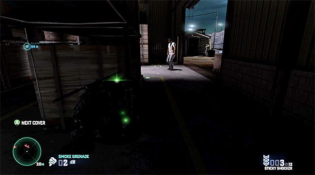 Okolice wyjścia z magazynu - Wydostanie się z obozu | Misja 8 - Ośrodek więzienny | Splinter Cell Blacklist - Tom Clancys Splinter Cell: Blacklist - poradnik do gry