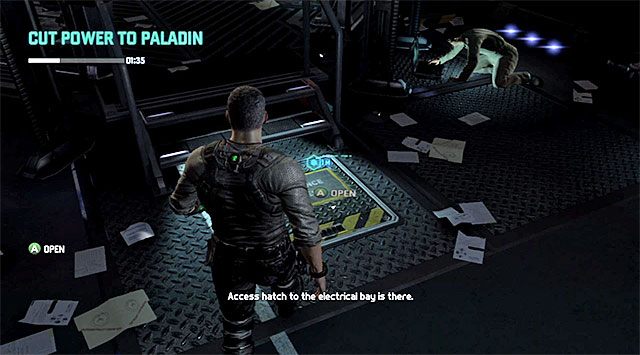 Właz w podłodze - Zresetowanie systemu | Misja 10 - Amerykańskie paliwo | Splinter Cell Blacklist - Tom Clancys Splinter Cell: Blacklist - poradnik do gry