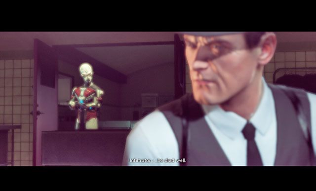 Obcy nie miał większych problemów z dostaniem się do bazy. - 1 - Wizyta w bazie I - Witamy w XCOM - Misje - The Bureau: XCOM Declassified - poradnik do gry