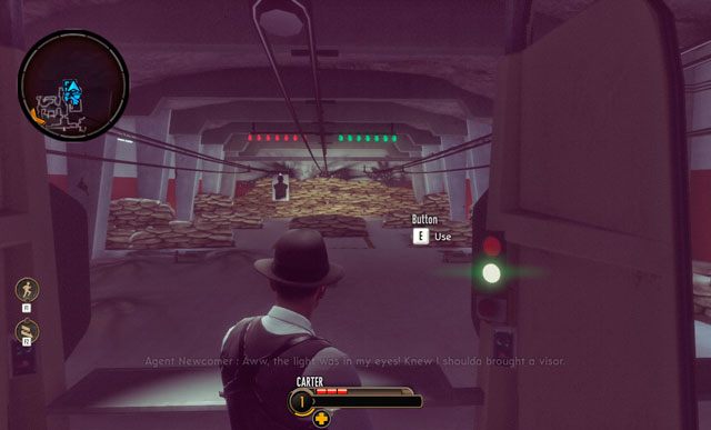 Na strzelnicy możesz poćwiczyć swoje umiejętności. - 1 - Wizyta w bazie I - Witamy w XCOM - Misje - The Bureau: XCOM Declassified - poradnik do gry