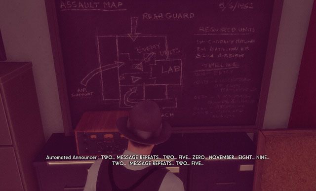 Słowa sączone przez radio brzmią jak mantra. - 1 - Dochodzenie - Zakłócenia radiowe - Misje - The Bureau: XCOM Declassified - poradnik do gry