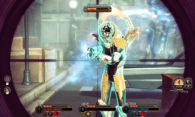 Shield Commander to dość wymagający przeciwnik. - 2 - Doktor - Misje - The Bureau: XCOM Declassified - poradnik do gry