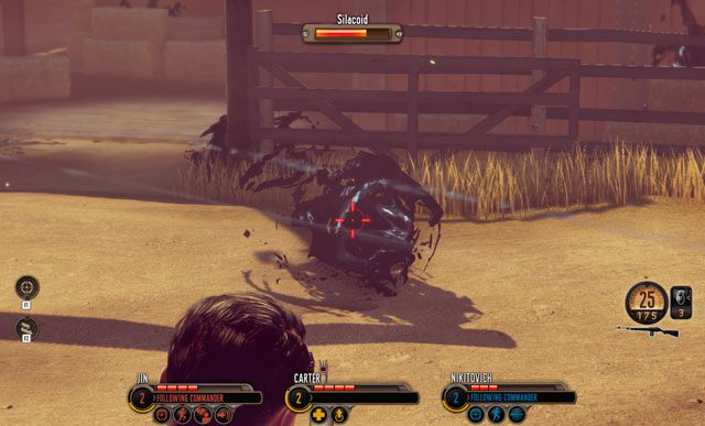 Silacoidy są niebezpieczne tylko na bliskim dystansie. - 2 - Operacja - Strażnik - Misje - The Bureau: XCOM Declassified - poradnik do gry