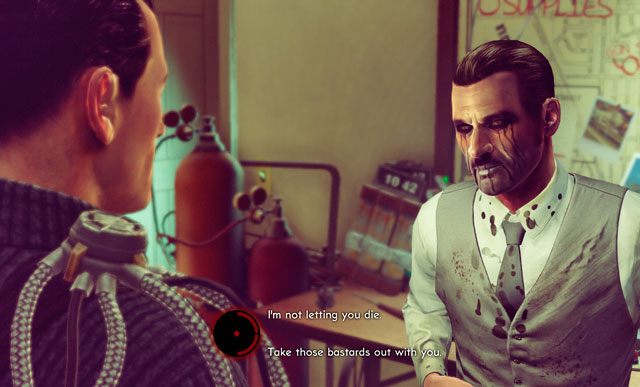 Jeśli wybierzesz dolną opcję, DaSilva zginie! - 3 - Sygnał z zewnątrz - Misje - The Bureau: XCOM Declassified - poradnik do gry