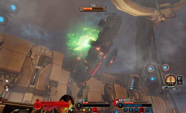Tytan to wyjątkowo potężny przeciwnik. - 3 - Sygnał z zewnątrz - Misje - The Bureau: XCOM Declassified - poradnik do gry