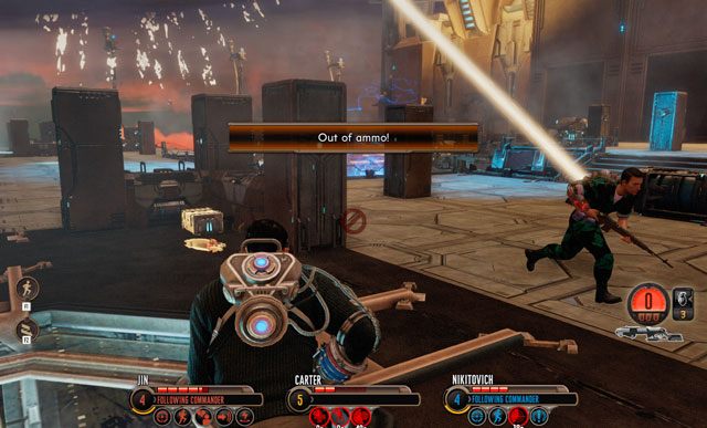 Bezpośrednie trafienie promieniem to pewna śmierć. - 3 - Sygnał z zewnątrz - Misje - The Bureau: XCOM Declassified - poradnik do gry