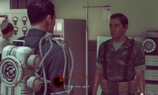 Oto prawidłowa odpowiedź. - 4 - Dochodzenie - Lekarstwo - Misje - The Bureau: XCOM Declassified - poradnik do gry