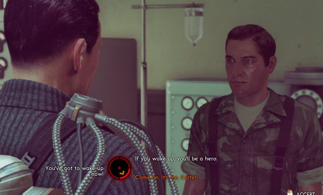 W tym momencie agent rozpozna Cartera i wróci do świata żywych. - 4 - Dochodzenie - Lekarstwo - Misje - The Bureau: XCOM Declassified - poradnik do gry