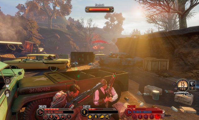 Misja zaczyna się ostrą wymianą ognia. - 4 - Operacja - Hawkeye - Misje - The Bureau: XCOM Declassified - poradnik do gry