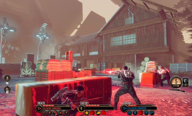 Zgrana drużyna z łatwością poradzi sobie z przeciwnikami. - 4 - Operacja - Ognista burza - Misje - The Bureau: XCOM Declassified - poradnik do gry