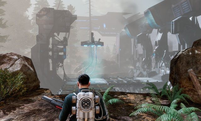 Wejście do fabryki wygląda imponująco. - 5 - Operacja - Anioł - Misje - The Bureau: XCOM Declassified - poradnik do gry