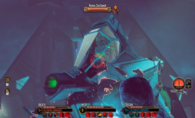 Działo świetlne błyskawicznie osłabia Sectopoda. - 7 - Dzień, w którym niebo upadło - Misje - The Bureau: XCOM Declassified - poradnik do gry